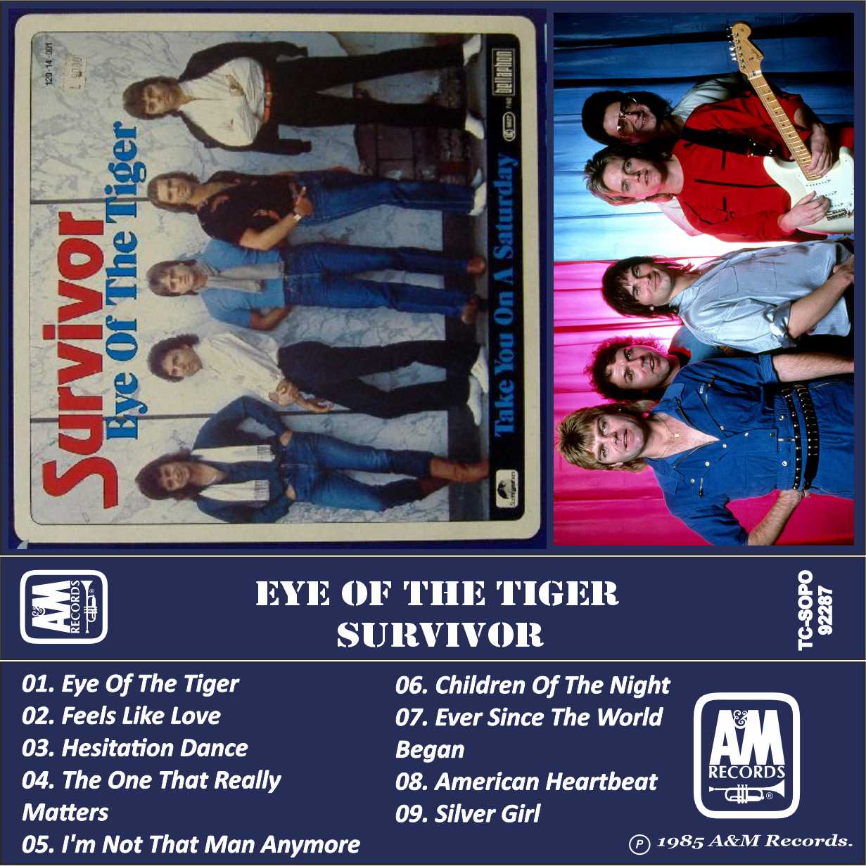 Survivor-Eye of the Tiger
